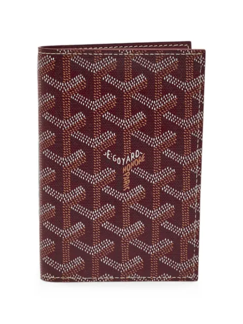 Goyard Pre-Owned Grenelle passport holder Red 1400050