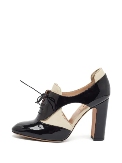Valentino Garavani Pre-Owned cut-out pumps Black 1388885