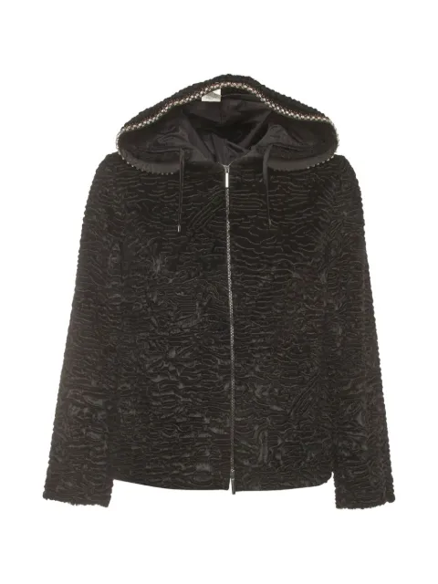Max Mara hooded jacket Black 1393725