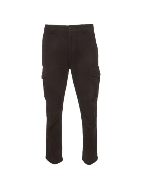 BOSS corduroy straight-fit cargo pants Black 1385682