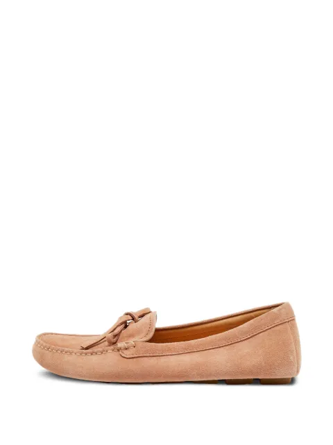 Prada Pre-Owned bow-detail loafers Neutrals 1383603
