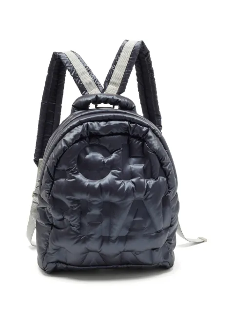 CHANEL Pre-Owned Doudoune quilted backpack Blue 1386000