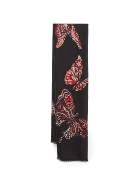 Louis Vuitton Pre-Owned Butterfly Monogram shawl Black 1382381