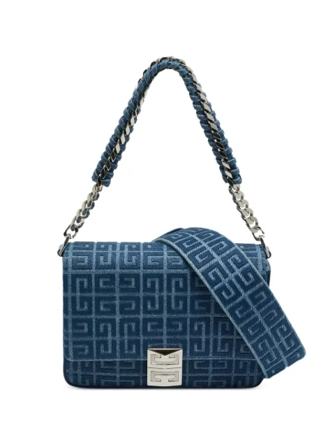 Givenchy Pre-Owned 4G Monogram shoulder bag Blue 1385557