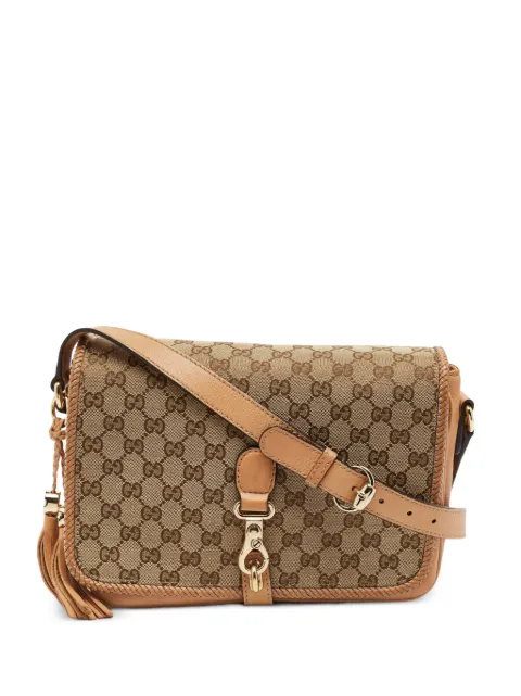Gucci Pre-Owned Marrakech tassel-detail shoulder bag Neutrals 1388877