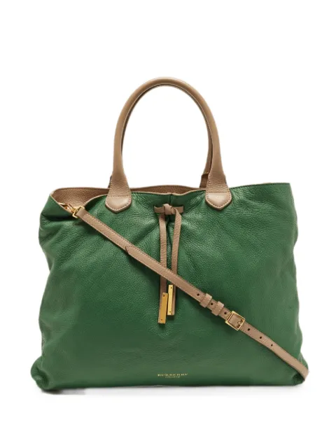 Burberry Pre-Owned Prorsum drawstring tote bag Green 1389733