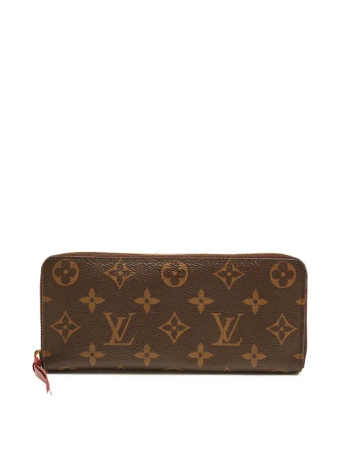 Louis Vuitton Pre-Owned Clemence monogram wallet Brown 1401063
