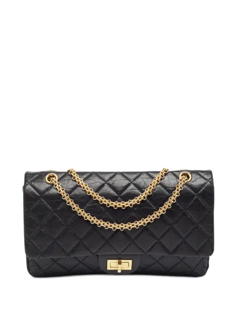 CHANEL Pre-Owned 2012 Reissue 2.55 quilted shoulder bag Black 1393723