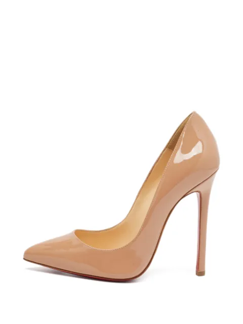 Christian Louboutin Pre-Owned Pigalle leather pumps Neutrals 1382642