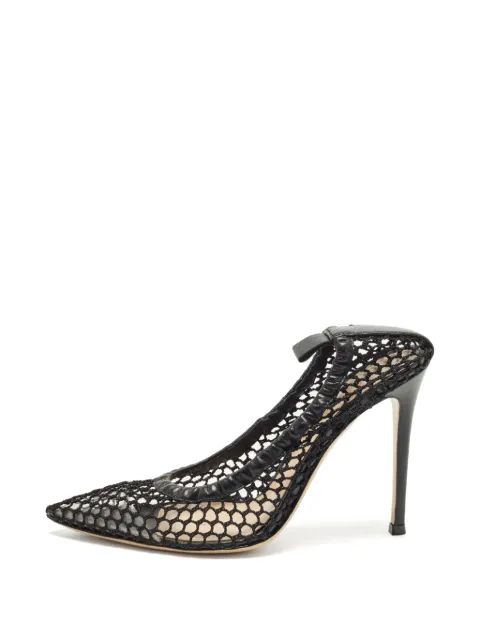 Gianvito Rossi Alisia mesh pumps Black 1381451