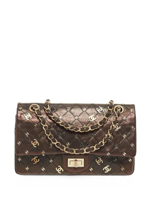 CHANEL Pre-Owned 2006-2008 Reissue 2.55 CC Punk shoulder bag Black 1400063