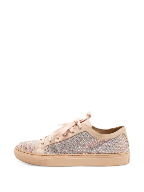 Le Silla crystal-embellished low-top sneakers Pink 1399668