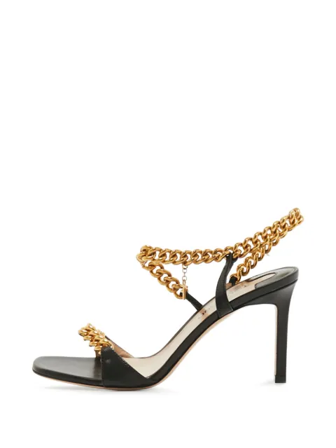 Tom Ford Vintage Padlock chain-link sandals Black 1394303