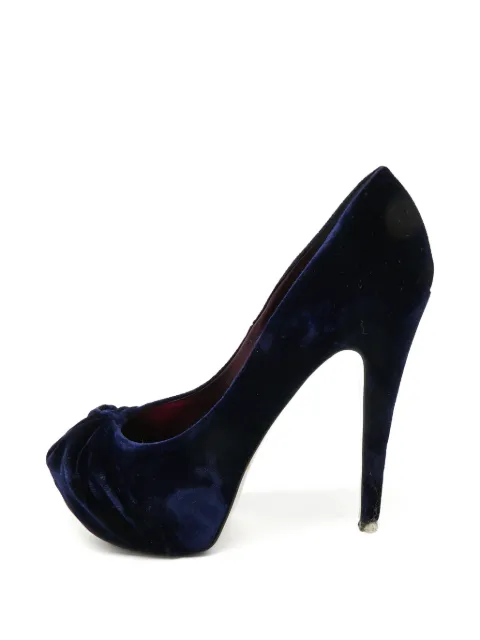 Gina Jenna platform pumps Blue 1388460