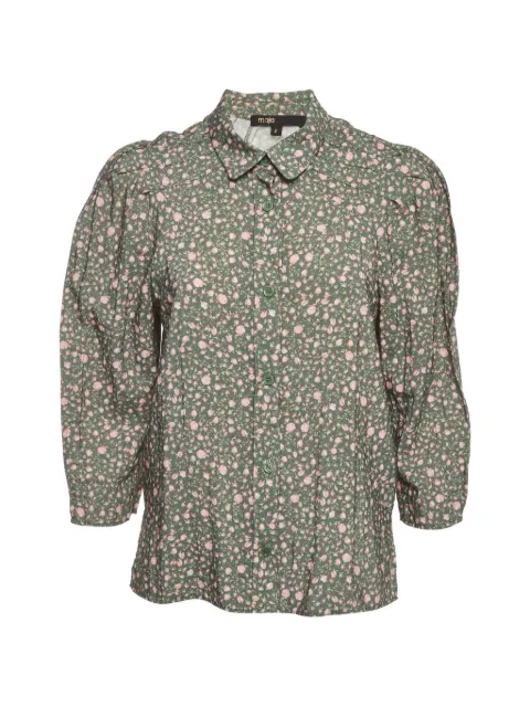 Maje floral-print shirt Green 1387211