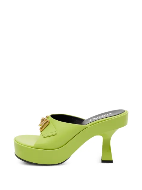 Versace Pre-Owned Medusa Biggie platform sandals Green 1381493