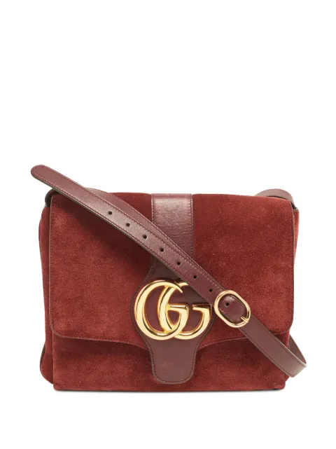 Gucci Pre-Owned small Arli Double G shoulder bag Red 1400389