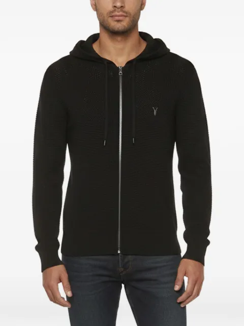 AllSaints zip-up hoodie Black 1403009