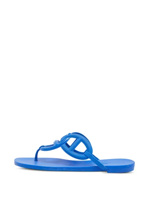 Hermès Pre-Owned Egerie Chaine d'Ancre sandals Blue 1397008