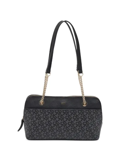 DKNY Vintage 2022 medium Bryant Park monogram shoulder bag Black 1386923