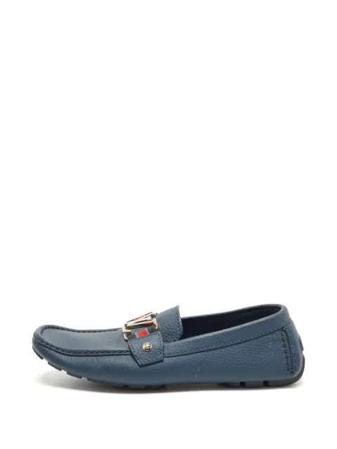 Louis Vuitton Pre-Owned Monte Carlo loafers Blue 1391912