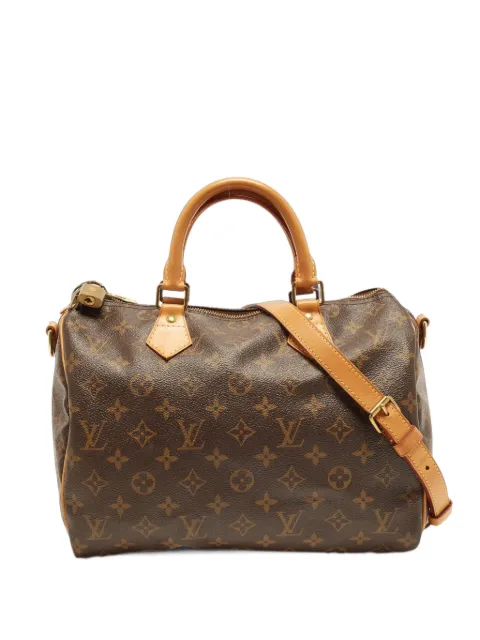 Louis Vuitton Pre-Owned 2011 30 Speedy Bandoulière Monogram handbag Brown 1394266