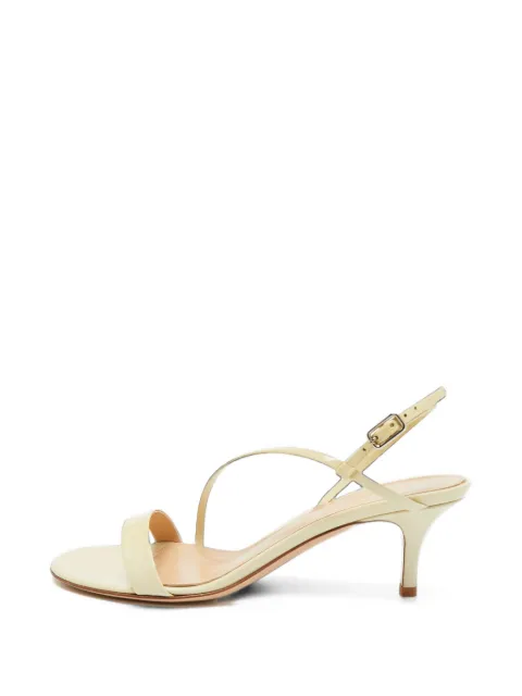 Gianvito Rossi Lindsay slingback sandals Neutrals 1383898