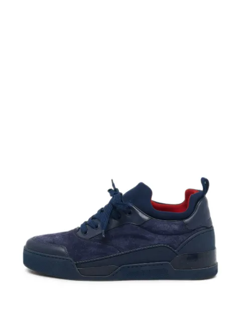 Christian Louboutin Pre-Owned Aurelien low-top sneakers Blue 1158428