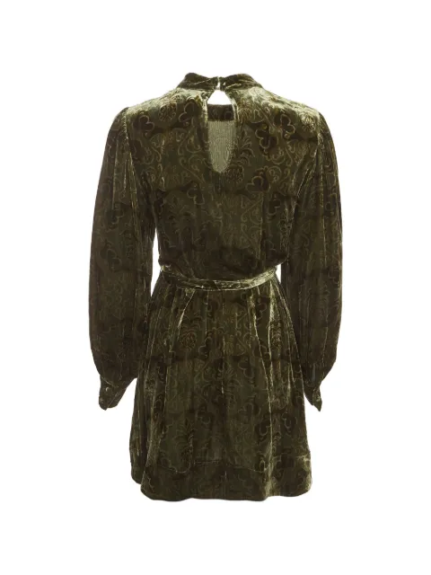 Barbour x Farm Rio pineapple-print mini dress Green 1402700