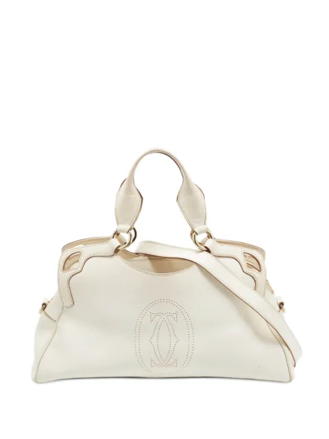 Cartier Marcello de Cartier satchel bag White 1400396