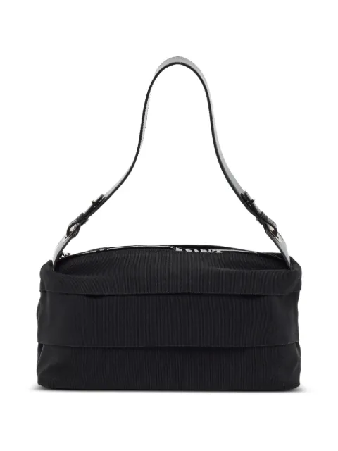 Ferragamo Pre-Owned zip-up shoulder bag Black 1398728
