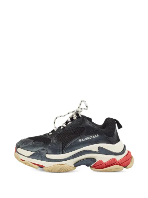 Balenciaga Pre-Owned Triple S low-top sneakers Black 1393090