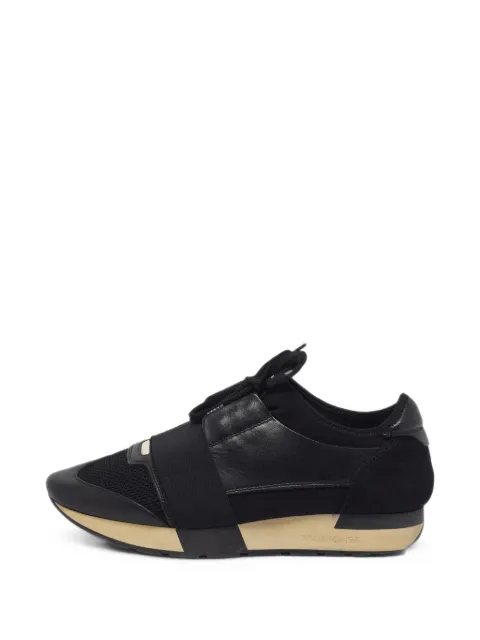 Balenciaga Pre-Owned Race Runner lace-up sneakers Black 1398373