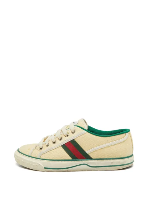Gucci Pre-Owned 1977 Tennis Web sneakers Neutrals 1389703