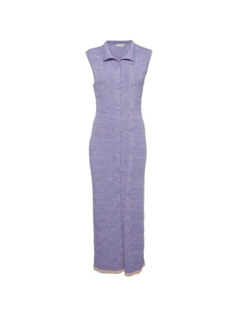 Christopher Esber sleeveless dress Blue 1397225