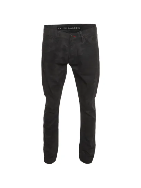 Ralph Lauren Vintage printed slim-fit jeans Black 1400346