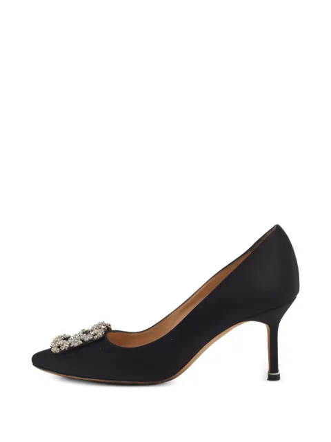 Manolo Blahnik Hangisi pumps Black 1401149