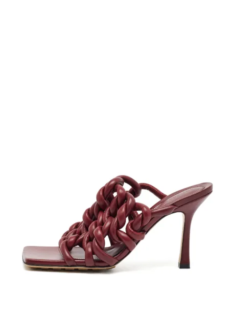Bottega Veneta Pre-Owned Rope-detail sandals Red 1401259