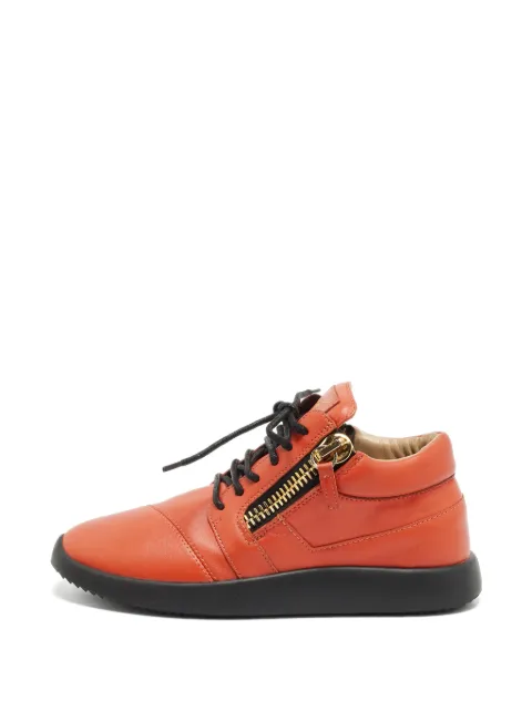 Giuseppe Zanotti Vintage Frankie high-top sneakers Orange 1398588