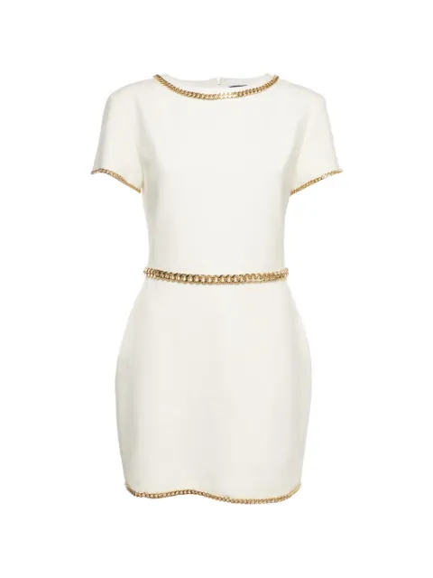 Maë Paris chain-trim Deliverance dress White 1402686