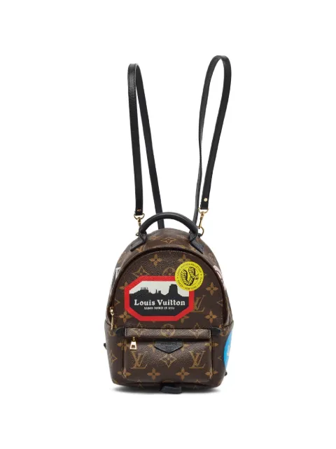 Louis Vuitton Pre-Owned 2016 mini Palm Springs World Tour backpack Brown 1399545