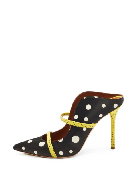 Malone Souliers Maureen polka-dot mules Black 1386294