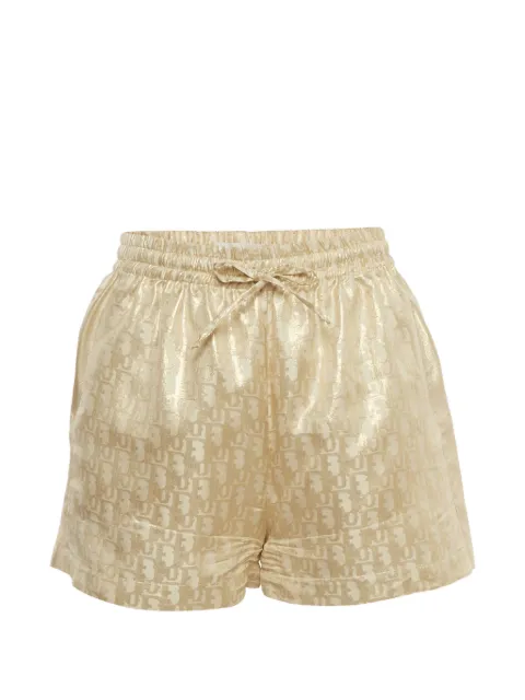 Christian Dior Pre-Owned Oblique jacquard shorts Gold 1401506