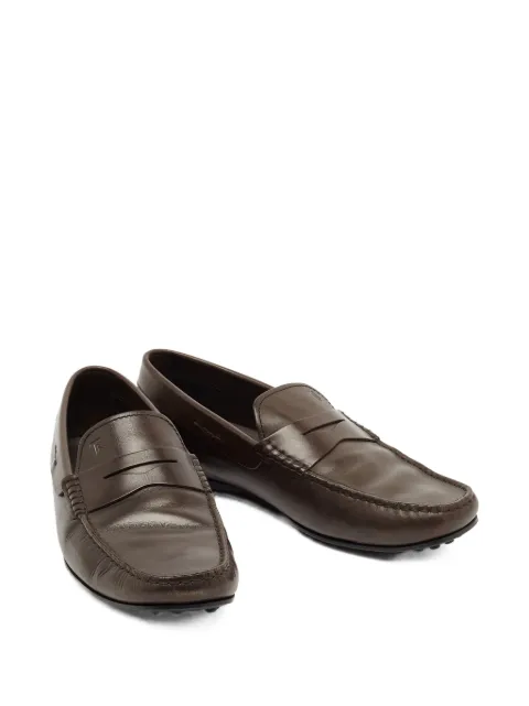 Tod's Vintage Gommino penny loafers Brown 1094327