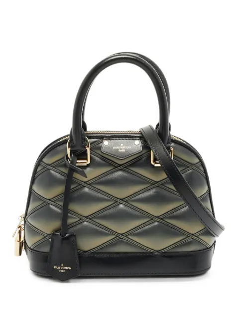 Louis Vuitton Pre-Owned Malletage Alma BB handbag Black 1398114
