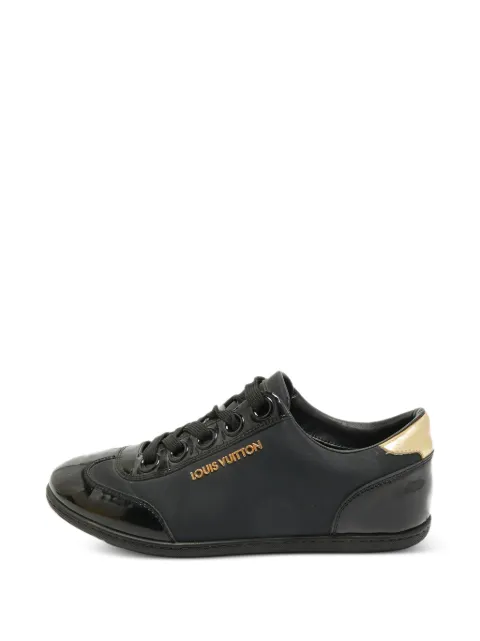 Louis Vuitton Pre-Owned Pulse patent leather sneakers Black 1383538
