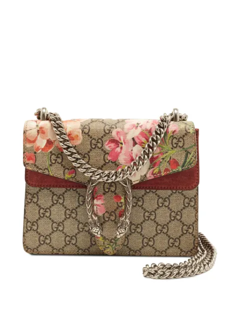 Gucci Pre-Owned mini Dionysus Blooms shoulder bag Neutrals 1381044