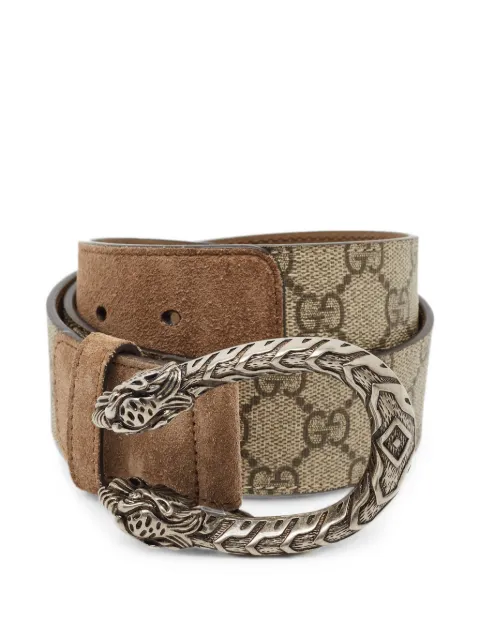 Gucci Pre-Owned Dionysus GG Supreme belt Neutrals 1403015