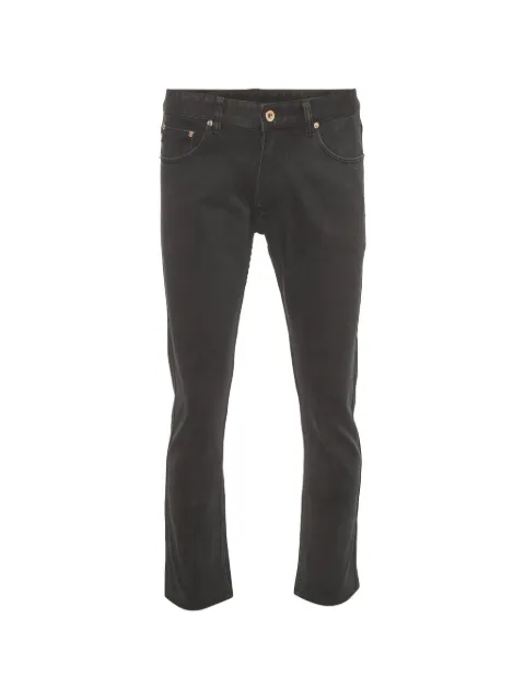 Emporio Armani Pre-Owned slim-fit jeans Black 1400025
