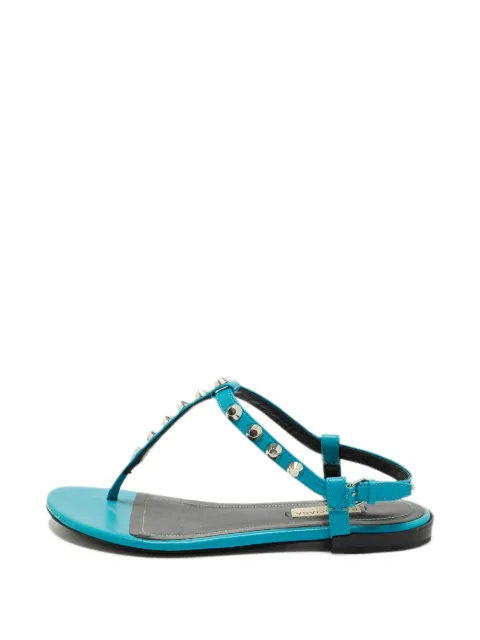 Balenciaga Pre-Owned Arena Giant T-strap sandals Blue 1383357